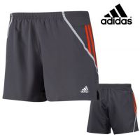 Adidas short RSP 5 inch grijs/oranje heren