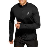 Asics shirt lange mouw 1/2 zip Silver Heren (foto 1)