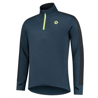 Rogelli shirt lange mouw 1/2 zip Winter Electro Heren