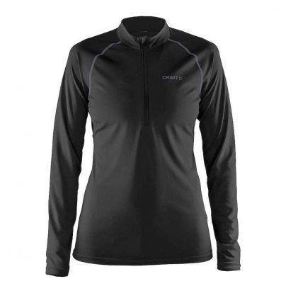 Craft shirt lange mouw 1/2 zip Prime Dames