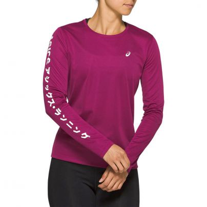 Asics shirt lange mouw Katakana Dames