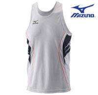 Mizuno singlet Team Running wit/zw/or heren