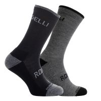 Rogelli Sokken Merino Wol winter 2-pack (foto 1)