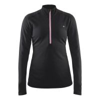 Craft shirt lange mouw 1/2 zip Warm Sweep Dames (foto 1)