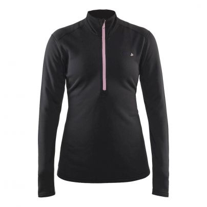 Craft shirt lange mouw 1/2 zip Warm Sweep Dames