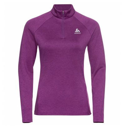 Odlo shirt lange mouw 1/2 zip Yakwarm Dames