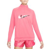 Nike shirt lange mouw 1/2 zip Swoosh Run Dames (foto 1)