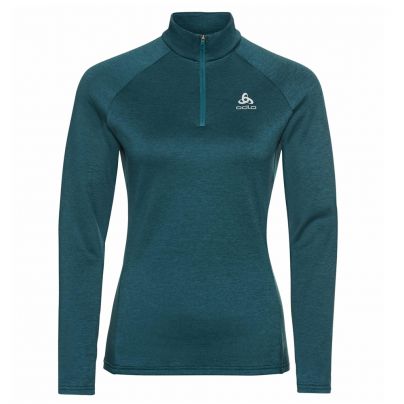 Odlo shirt lange mouw 1/2 zip Yakwarm Dames