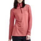Craft shirt lange mouw 1/2 zip Core
