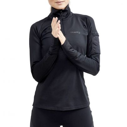 Craft shirt lange mouw 1/2 zip Adv Subz Dames