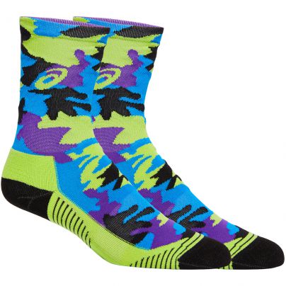 Asics sok color camo run crew