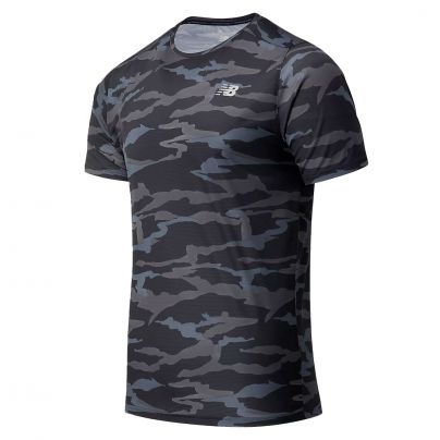 New Balance shirt korte mouw Printed Accelerate Heren