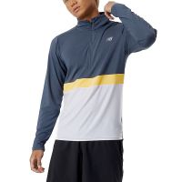 New Balance shirt lange mouw 1/2 zip Accelerate Heren (foto 1)