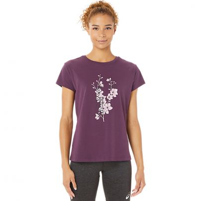 Asics shirt korte mouw Sakura Flower Dames