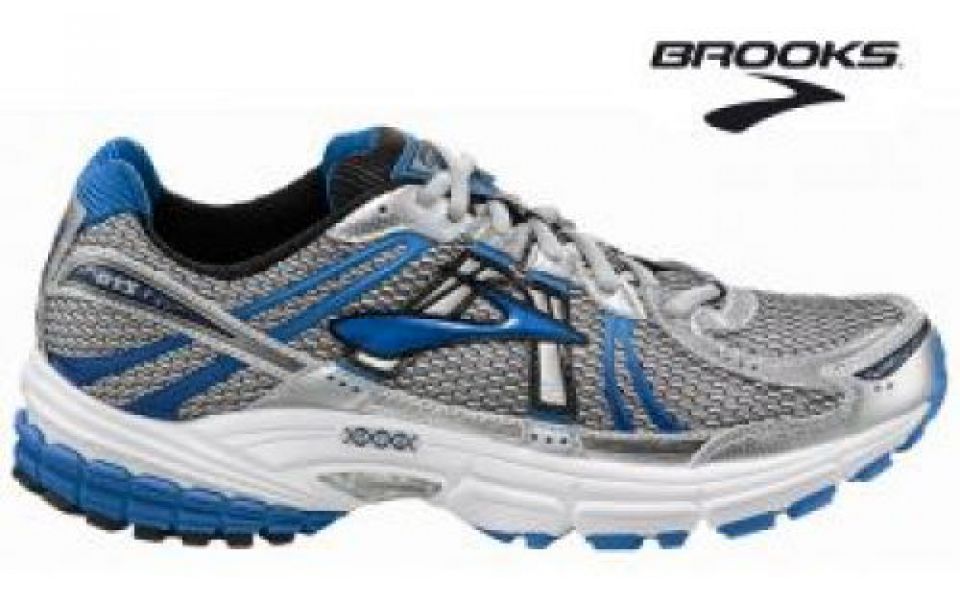 Brooks Adrenaline GTS 12 wit/blauw heren (foto 1)