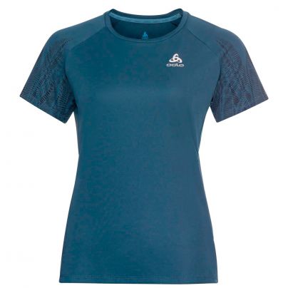Odlo shirt korte mouw Essential Print Graphic Dames