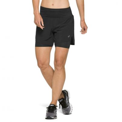 Asics short 2-in 1 Road 5.5-inch Dames