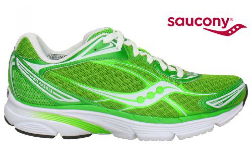 Saucony Mirage 2 groen dames (foto 1)