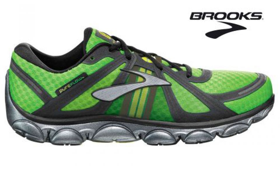 Brooks PureFlow groen heren (foto 1)