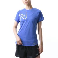 New Balance shirt korte mouw Printed Impact Run Dames (foto 1)