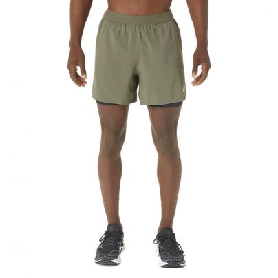 Asics 2-in 1 short 5-inch Road Heren
