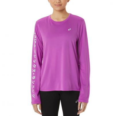 Asics shirt lange mouw Katakana Dames