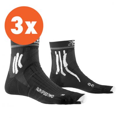 X-Socks Run Speed Two 3 PAAR Heren