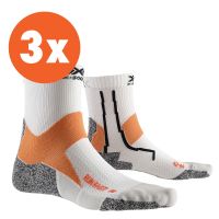 X-Socks Run Fast Wit 3 Paar