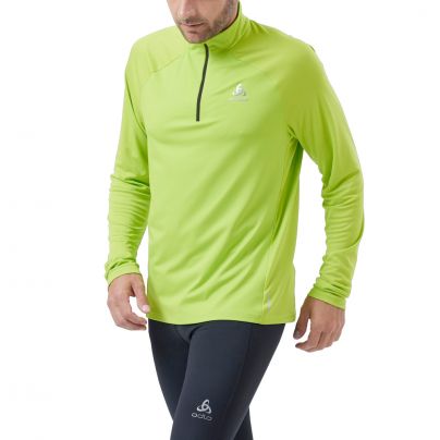 Odlo shirt lange mouw 1/2 zip Essential Ceramiwarm Heren