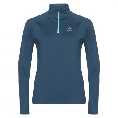 Odlo shirt lange mouw 1/2 zip Ceramiwarm Dames