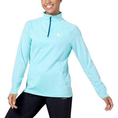 Odlo shirt lange mouw 1/2 zip Ceramiwarm Dames