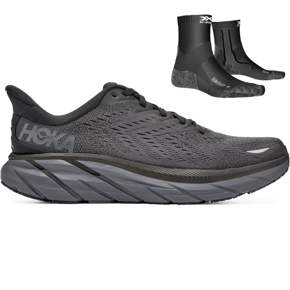 Hoka Clifton 8 + Gratis X-Socks Heren (foto 1)
