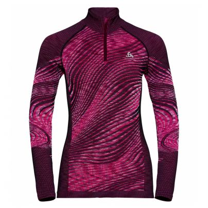 Odlo shirt lange mouw 1/2 zip Blackcomb ECO Dames