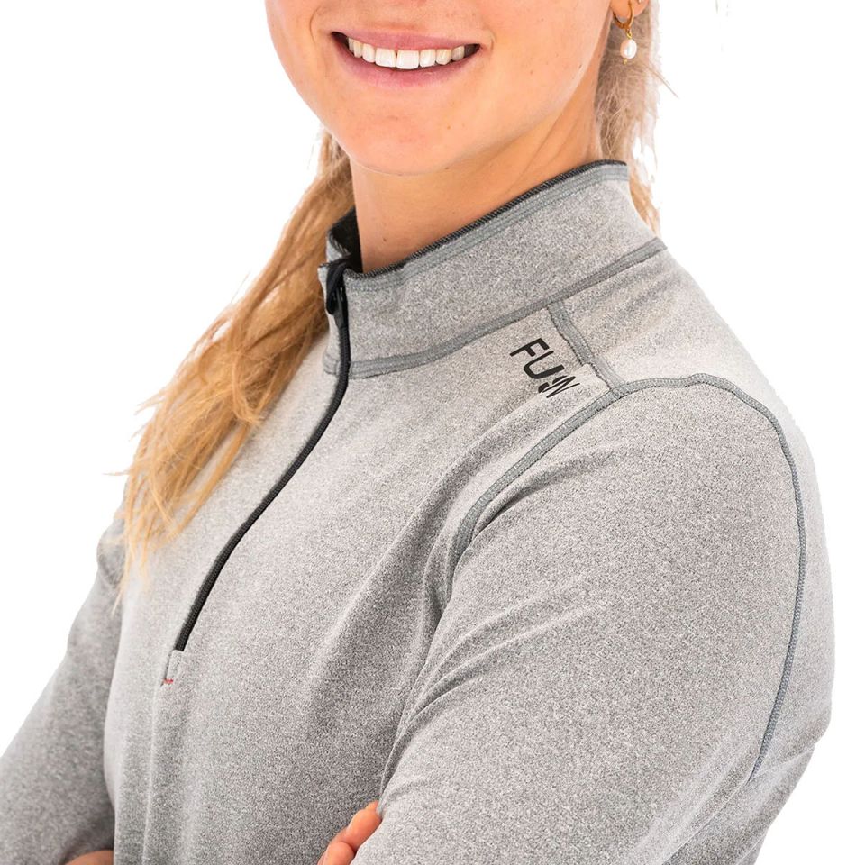 Fusion shirt lange mouw 1/2 zip C3 Zip Neck Dames (foto 4)