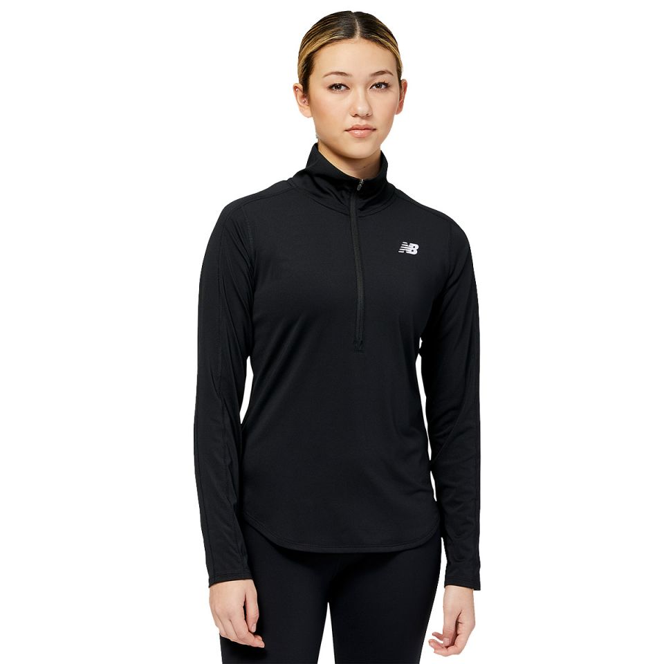 New Balance shirt lange mouw 1/2 zip Accelerate Dames (foto 1)