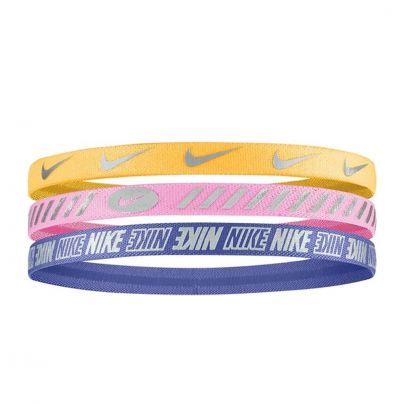 Nike haarband 3-pack Metallic Dames