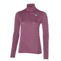 Mizuno shirt lange mouw 1/2 zip Impulse Core Dames (foto 1)