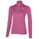 Mizuno shirt lange mouw 1/2 zip Impulse Core