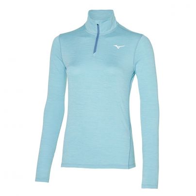 Mizuno shirt lange mouw 1/2 zip Impulse Core Dames