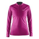 Craft shirt lange mouw 1/2 zip Prime