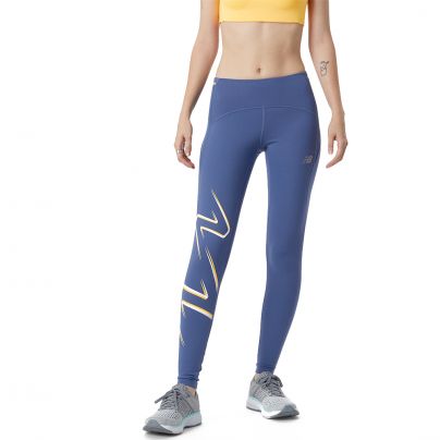 New Balance lange tight Impact Run Dames