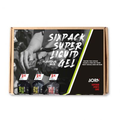 Born Nutrition Sixpack Super Liquid Gel Flavour Mix BOX