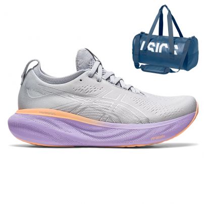 Asics Gel Nimbus 25 + GRATIS sporttas Dames