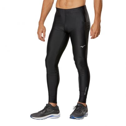 Grijp smal compressie Asics lange tight Sport Run kopen – Heren Zwart