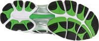 de neutrale loopschoen wit/groen (foto 2)