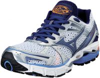 Mizuno Wave Inspire 8 (2A) wit/paars dames NARROW (foto 1)