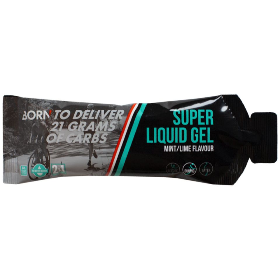Born Nutrition Super Liquid Gel mint lime box (foto 1)