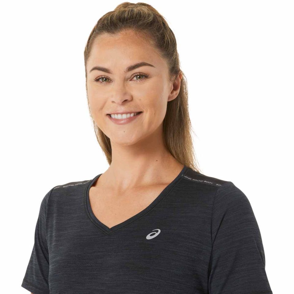 hardloopshirt met v-hals (foto 2)