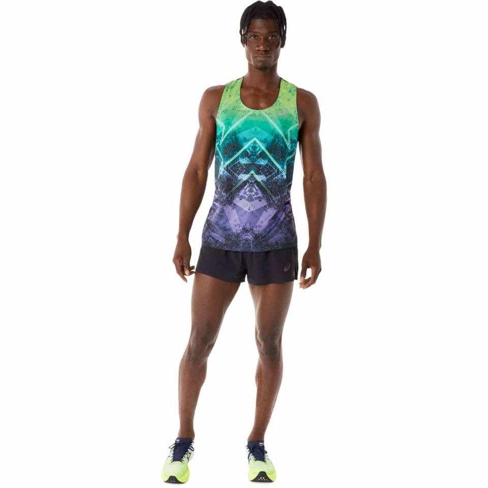 Asics singlet Marathon Heren (foto 4)