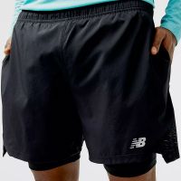 New Balance short 2-in 1 Accelerate Pacer 5-inch Heren (foto 4)